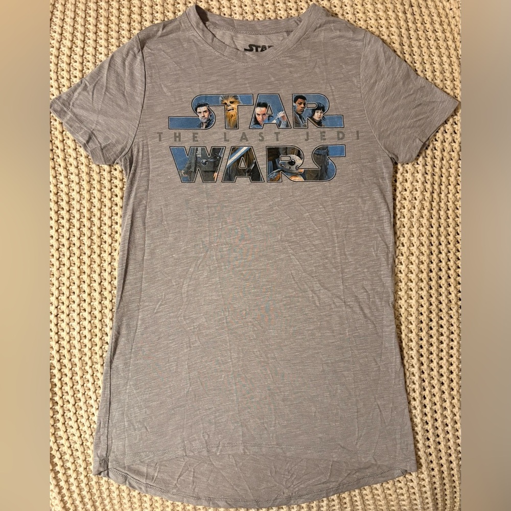 Star Wars The Last Jedi Fitted Tee